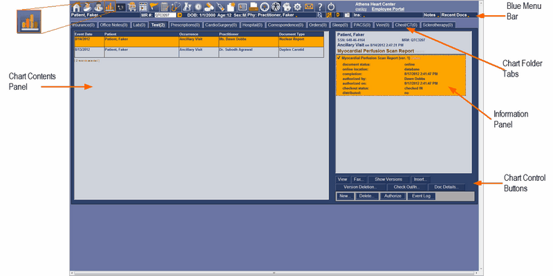 Patient Chart Contents