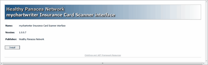 00289 insurance card scanner install